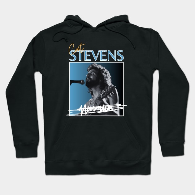 Cat stevens///original retro Hoodie by DetikWaktu